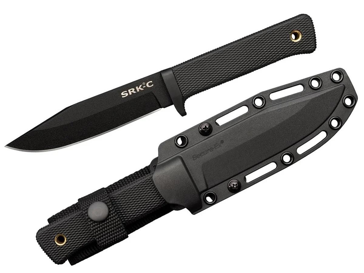 SRK (Survival Rescue Knife) Black /  Vast Mes-3554-a